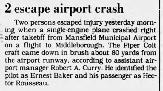 2 escape airport crash - 