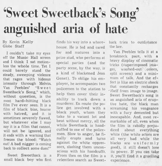 Sweet Sweetback's Baadasssss Song - 
