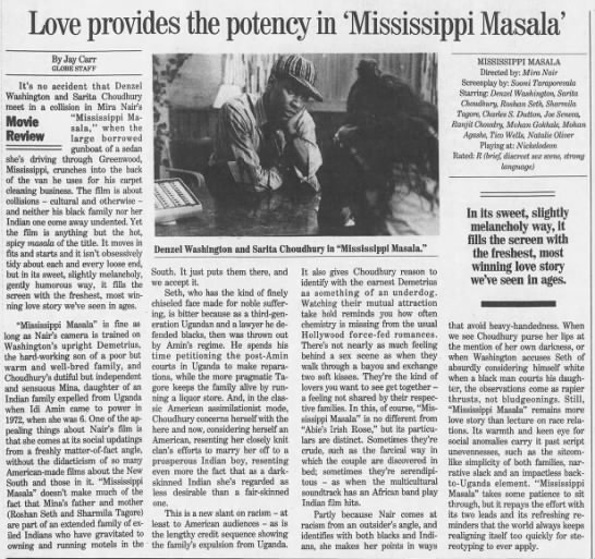 Mississippi Masala * - 