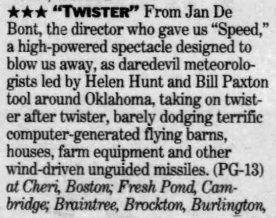 Twister 1996 * - 