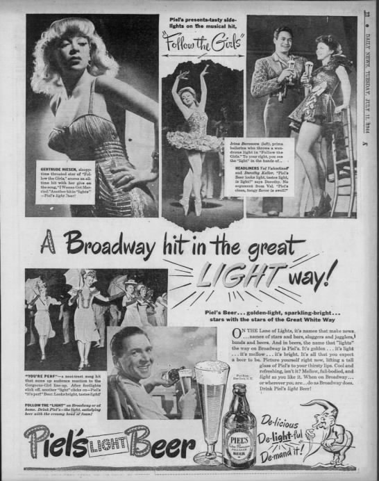 Lane of Lights = Broadway (1944). - 