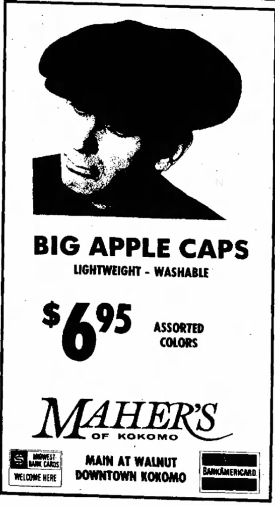 Big Apple Caps (1970). - 