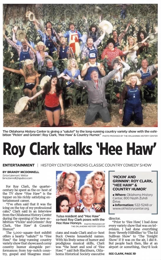 Roy Clark talks 'Hee Haw' - 