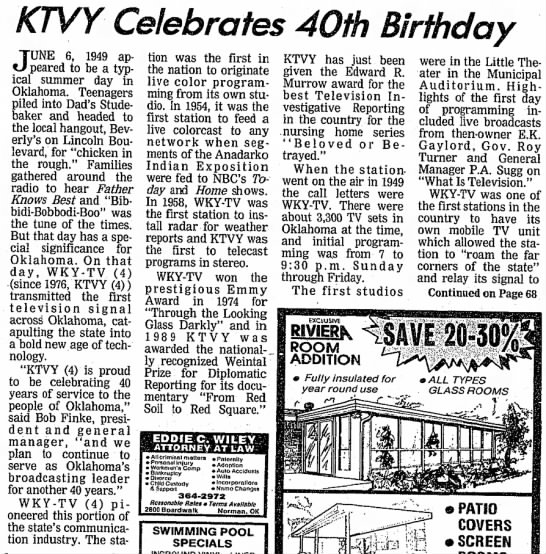 KTVY Celebrates 40th Birthday - 