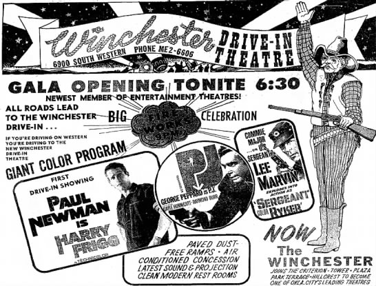 Winchester Drive-In opening - 