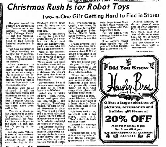 Christmas Rush for Robot Toys - 