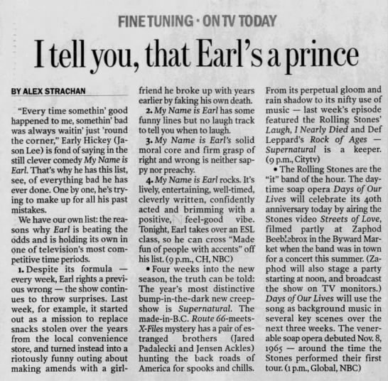 I tell you, that Earl's a prince - 