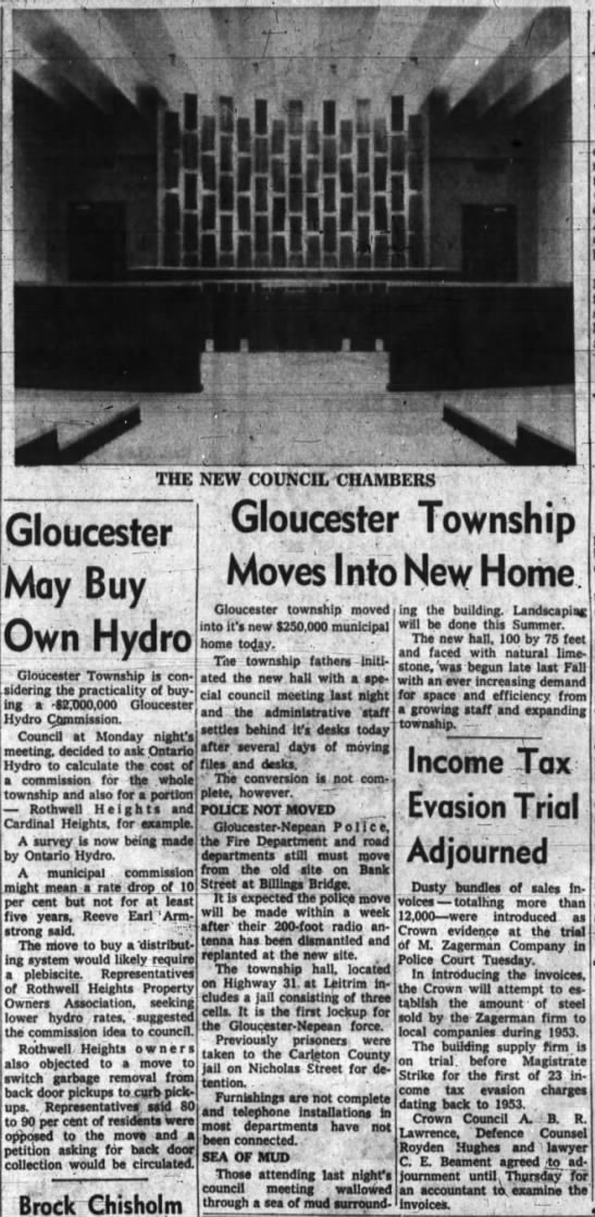 New Gloucester Township Hall - 