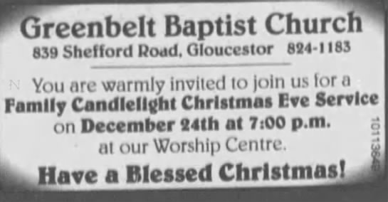 Greenbelt Baptist Church - 