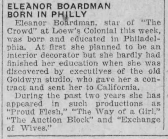 Eleanor Boardman - 