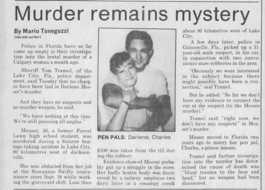 Murder Remains Mystery
Calgary Herald Oct 19, 1989 - 