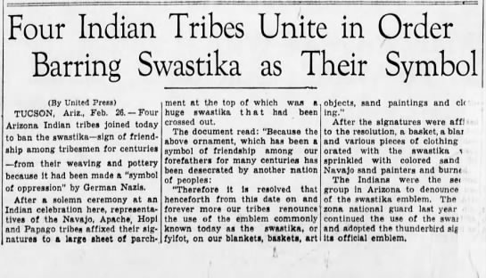 Indians denounce swastika 7 - 