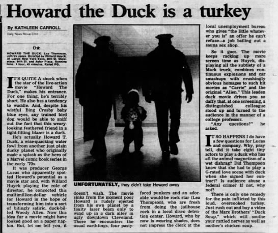 Howard the Duck* - 
