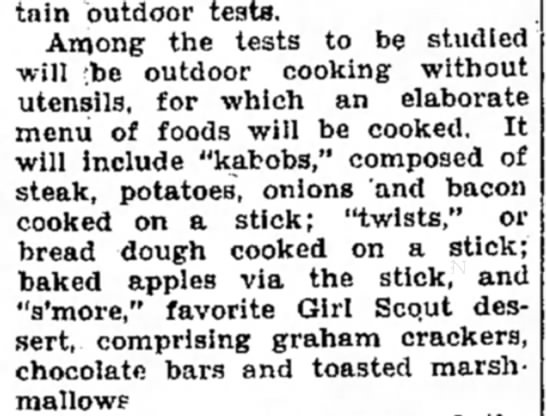 S'more (1928). - 