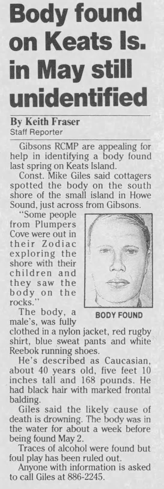 Keats Island John Doe 01 - 