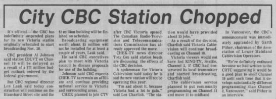 City CBC Station Chopped - 