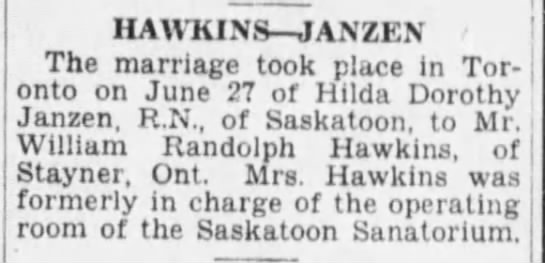 Wedding: Hawkins--Janzen - 