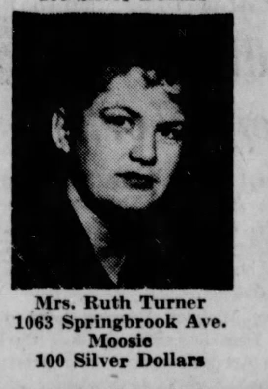 Mrs. Ruth Turner 1963