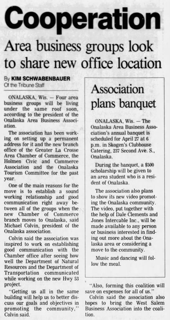 1991 Business Association Coalition - 