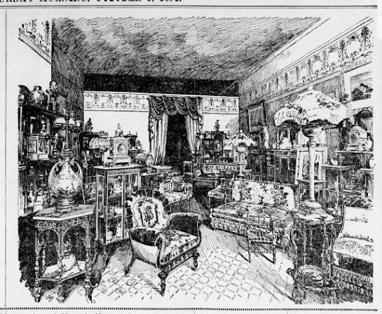Exhibition of "furnishing art" 1891 - 