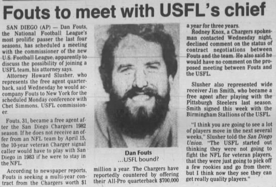 USFL, 7 April 1983 - 