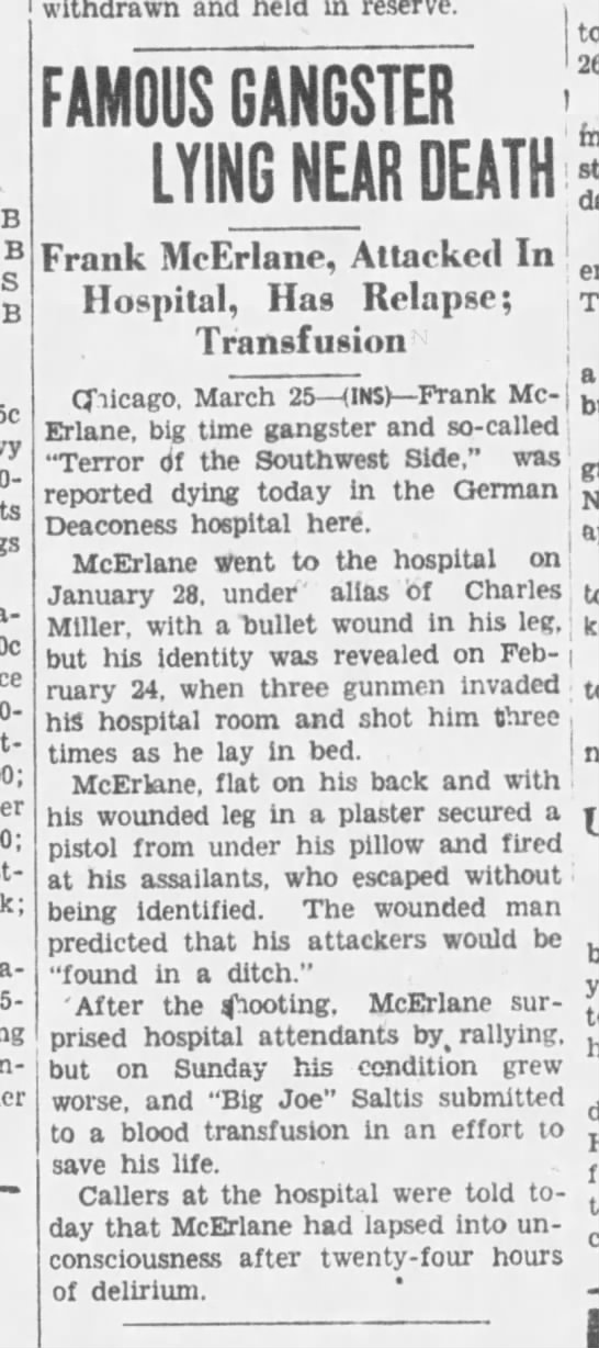 McErlane Hospital Attack - 