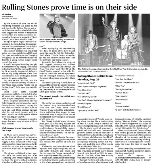 Rolling Stones prove time is on their side - 