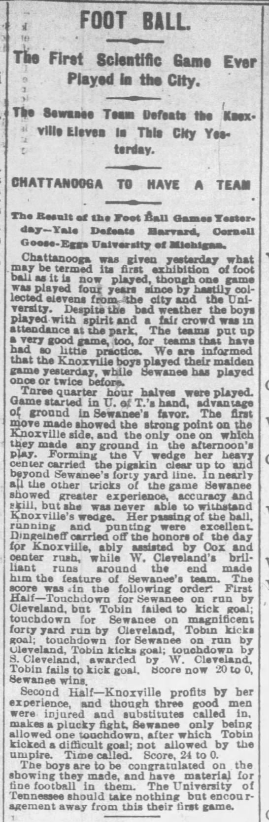 Chatt Daily Times 11-22-1891 - 