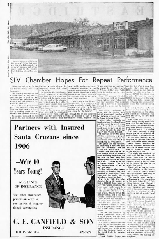 Felton Center 10 Feb 1966 Newspapers Com