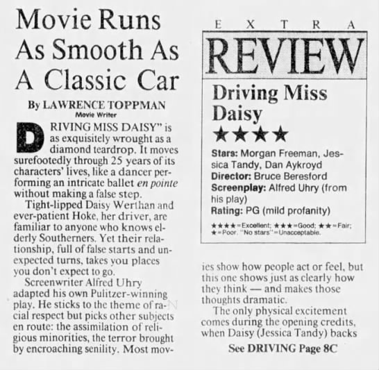 Driving Miss Daisy (1/2) - 