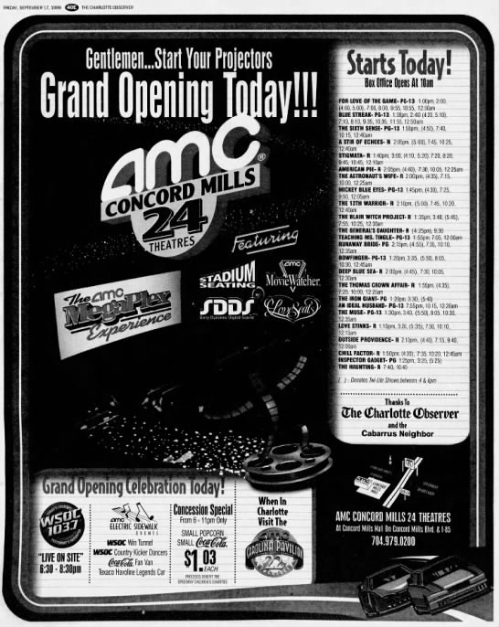 AMC Concord Mills 24 opening - 