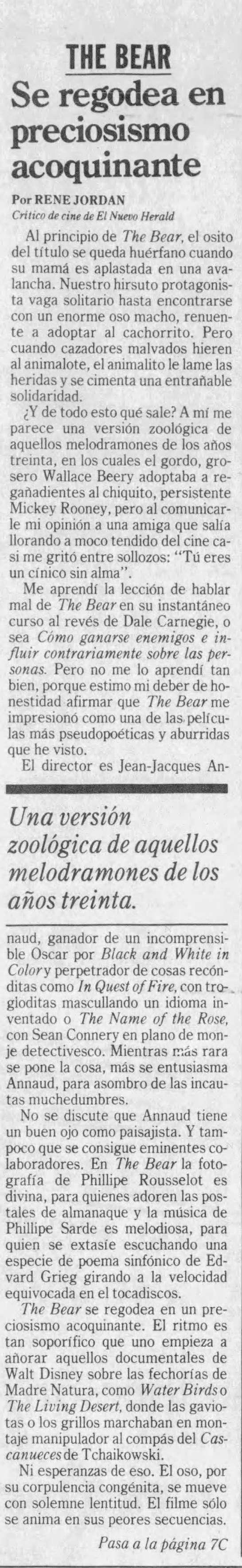 The Bear (1/2)* - 