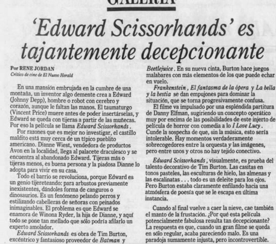 Edward Scissorhands - 