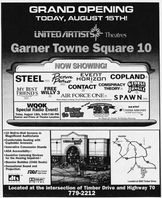 UA Garner Towne Square 10 opening - 
