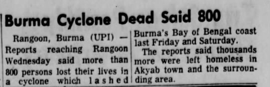 Burma Cyclone Dead Said 800 - 