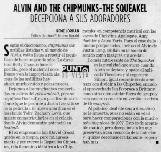 Alvin and the Chipmuncks - The Squeakel* - 