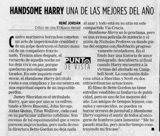 Handsome Harry* - 