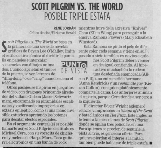 Scott Pilgrim VS. The World* - 