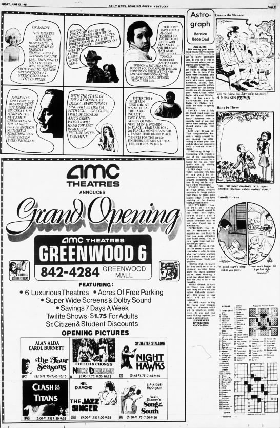 AMC Greenwood 6 opening - 