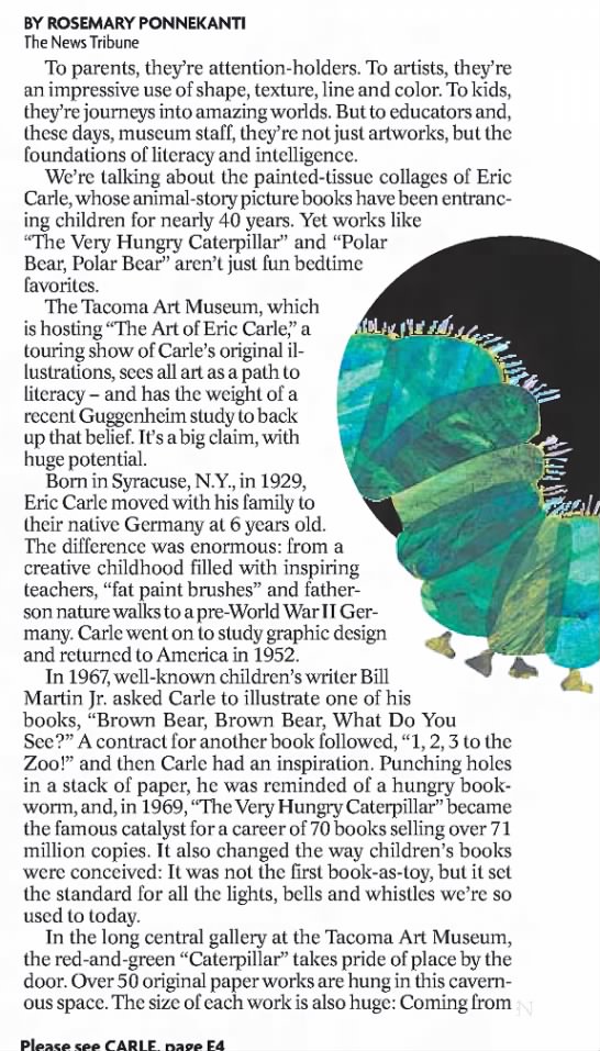 The Art of Eric Carle/Rosemary Ponnekanti - 