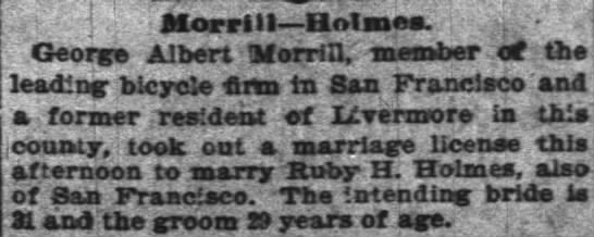 Morrill - Holmes - 