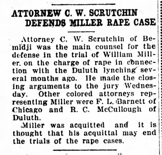 Duluth Lynching 1920 Newspapers Com