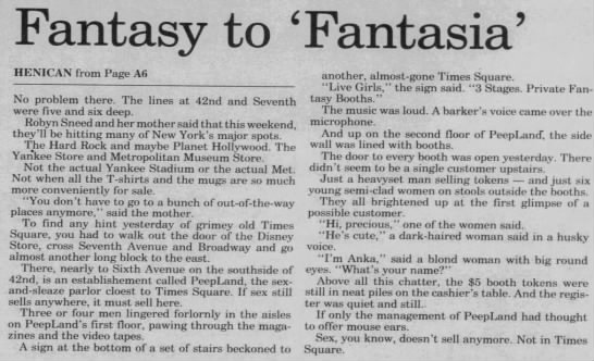 Fantasy to 'Fantasia' - 