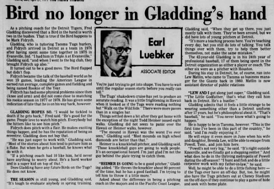 Fred Gladding - April 29, 1979 - Greatest21Days.com - 