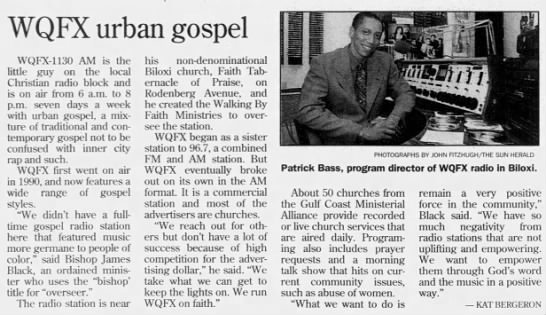 WQFX urban gospel - 