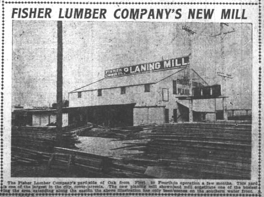 Fisher Lumber Co. -- new mill - 