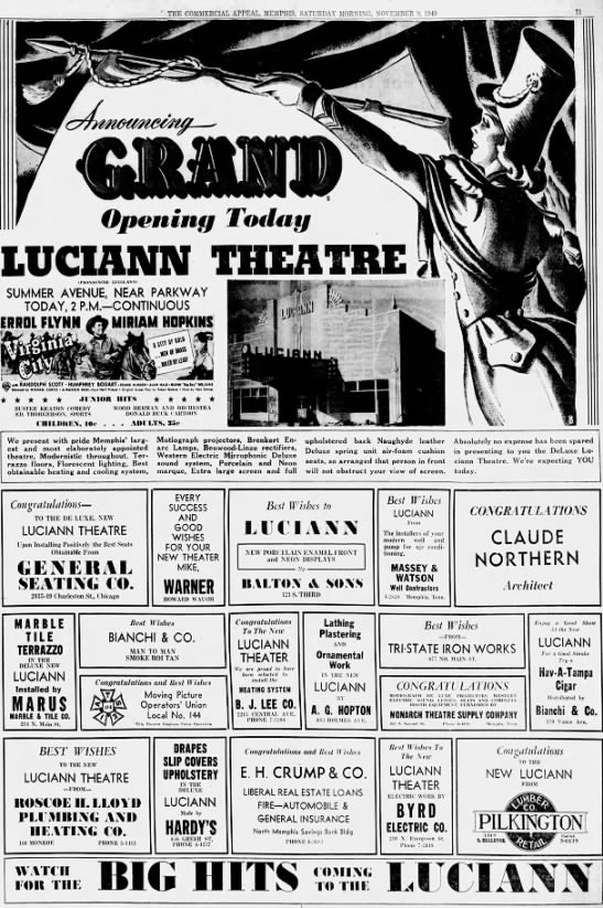 Luciann theatre opening - 