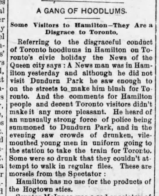 Hogtown=Toronto (1890). - 