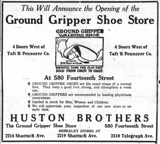 Ground Gripper Shows -- 580 - 14th St. - 