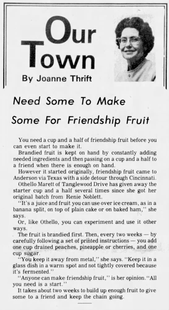 Friendship Fruit (1975) - 
